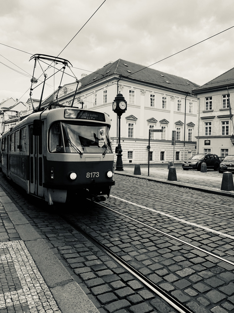 Tram Shot Praga