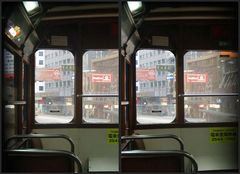 Tram upper deck