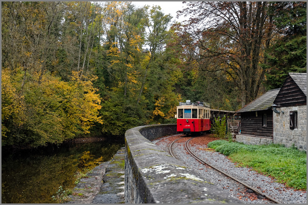 Tram vicinal des Grottes de Han