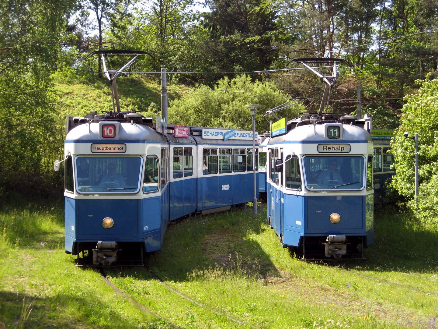 Tram Zürich Serie Be 4/6 1601 - 1726 (6. Juni 2010)
