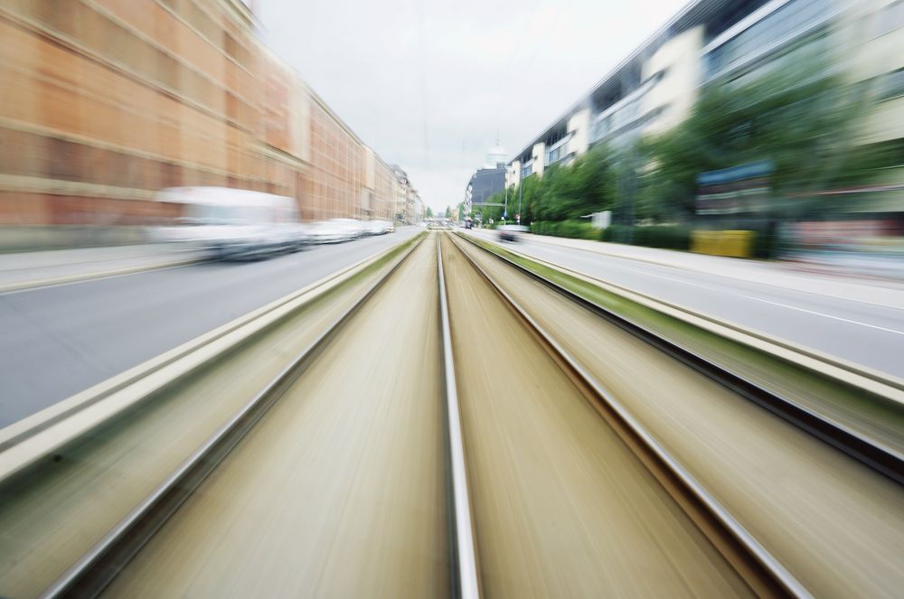 Trambahn fahren