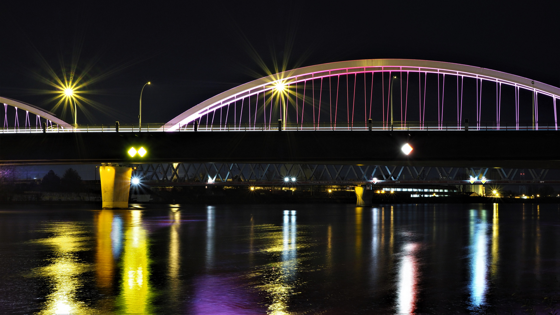 Trambrücke von Kehl nach Straßburg