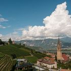 Tramin vor dem Gewitter