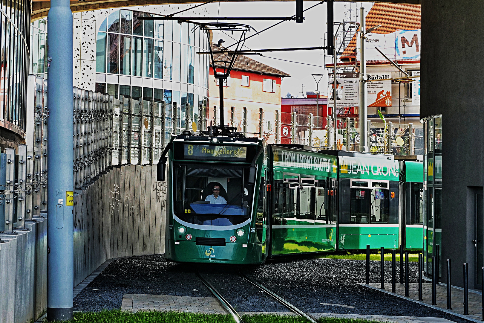 Tramlinie 8 der BVB