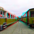 trammuseum RTM Ouddorp 3D anaglyph