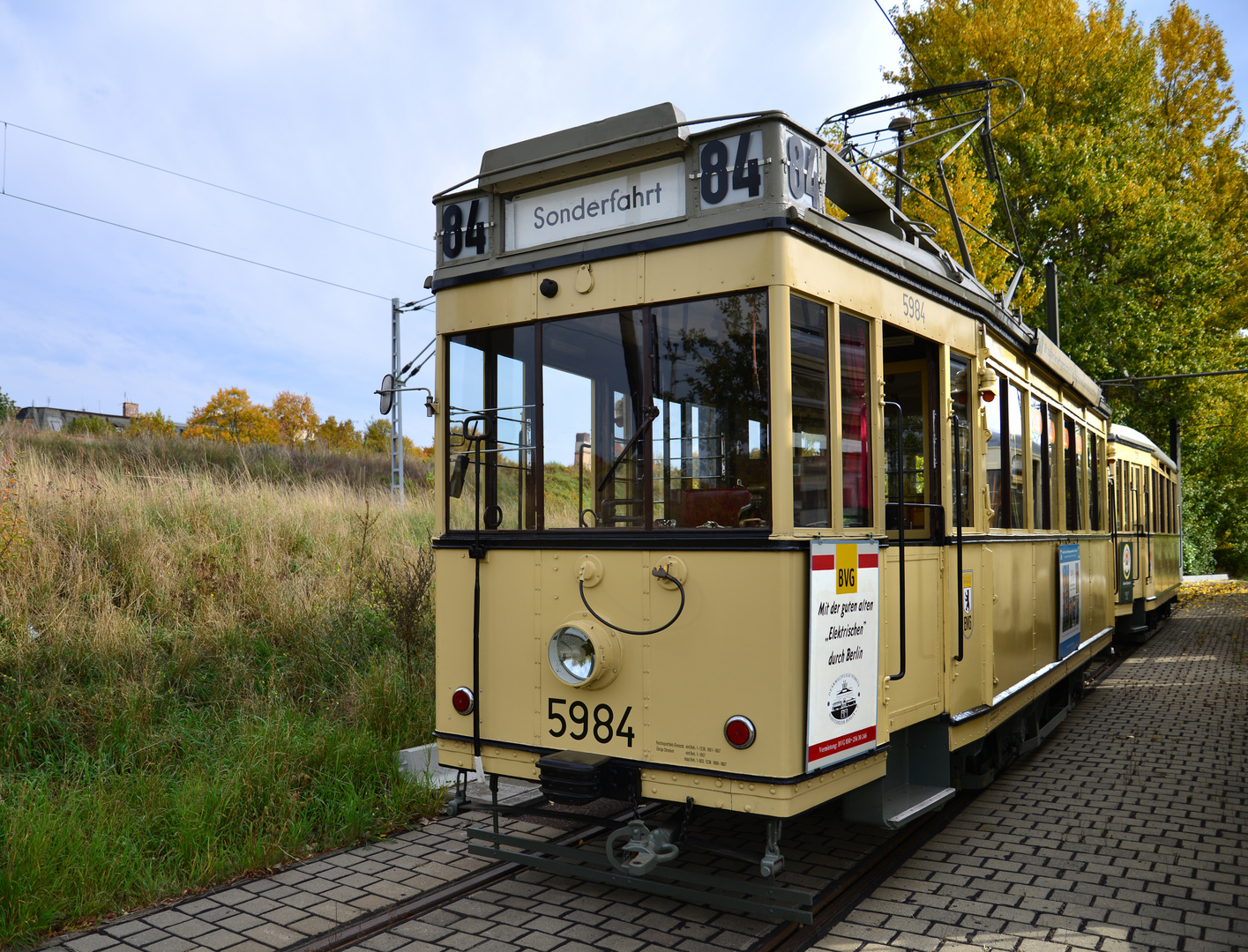 Tramnostalgie in Berlin