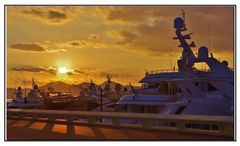 tramonoto sul porto canto, cannes