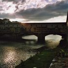 Tramonte sul Ponte Vecchio