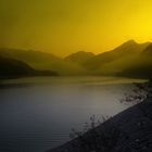 Tramonti , alba sul lago