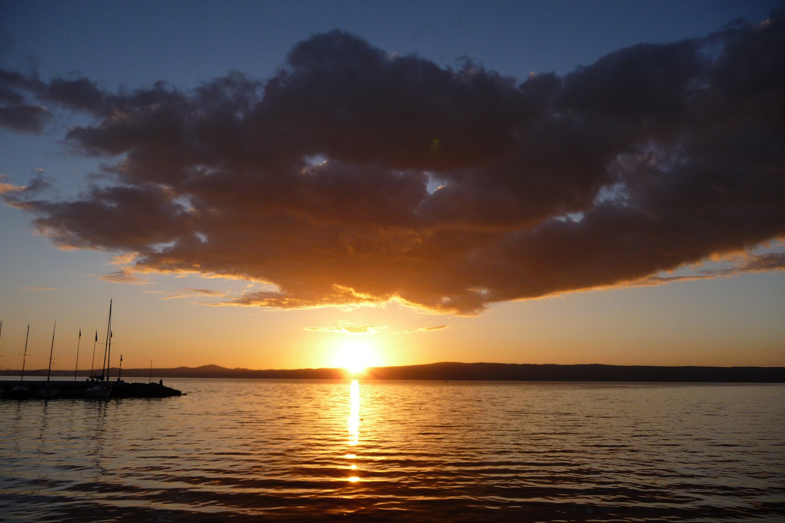 Tramonto a Bolsena