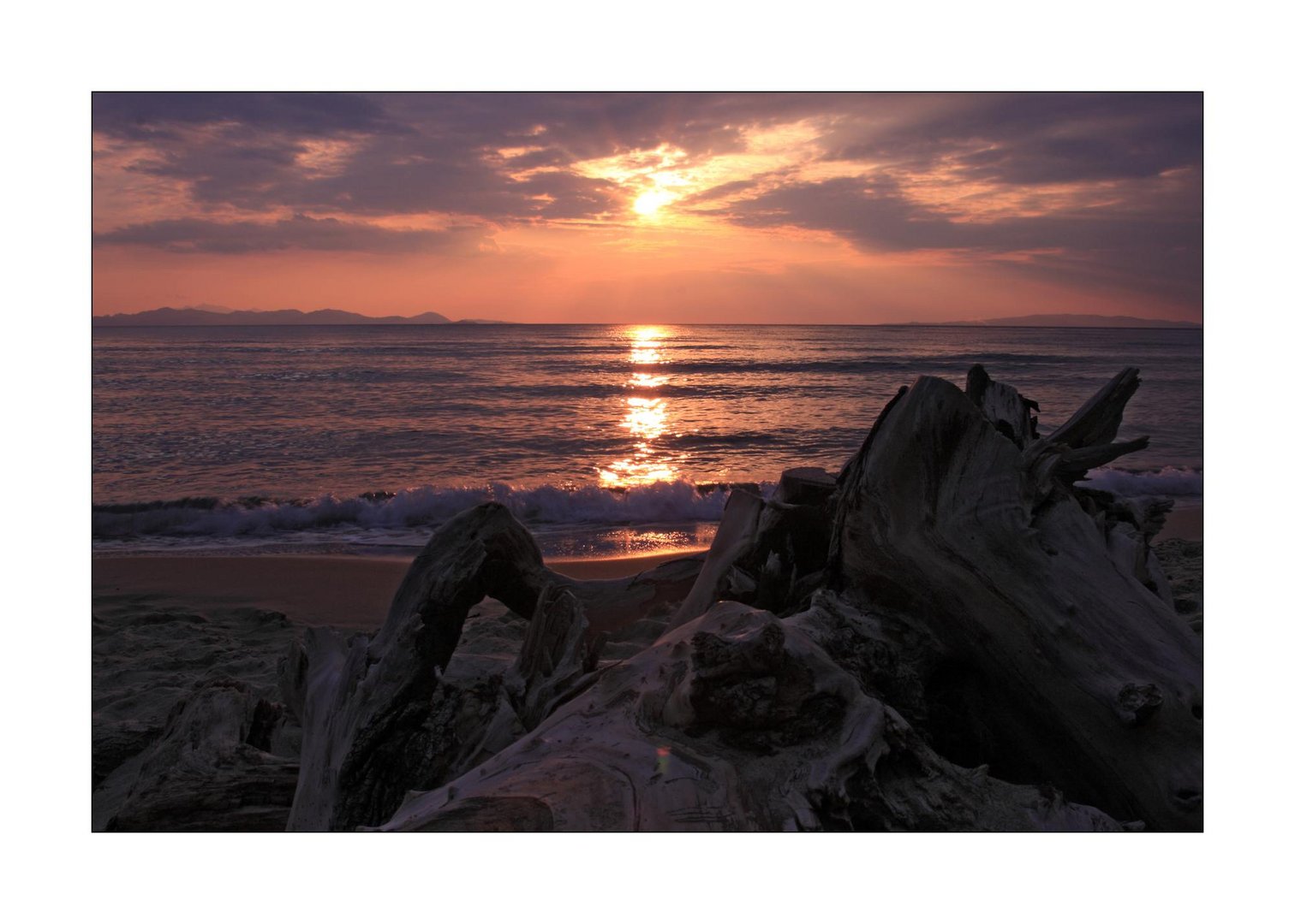 Tramonto a Cala Violina