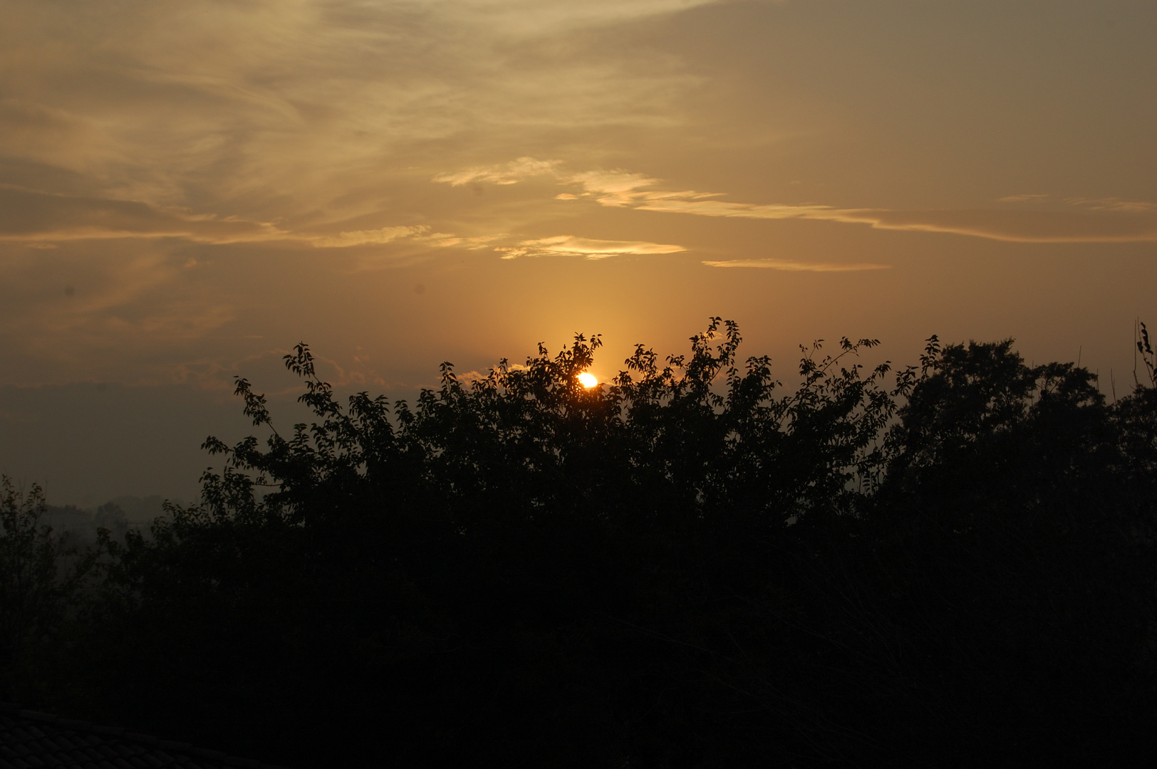 Tramonto a Calderara...3 novembre 2013