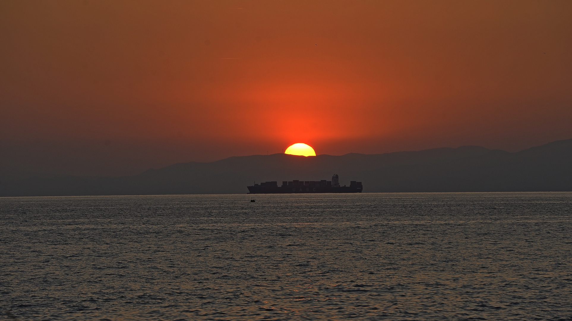 Tramonto a Camogli..