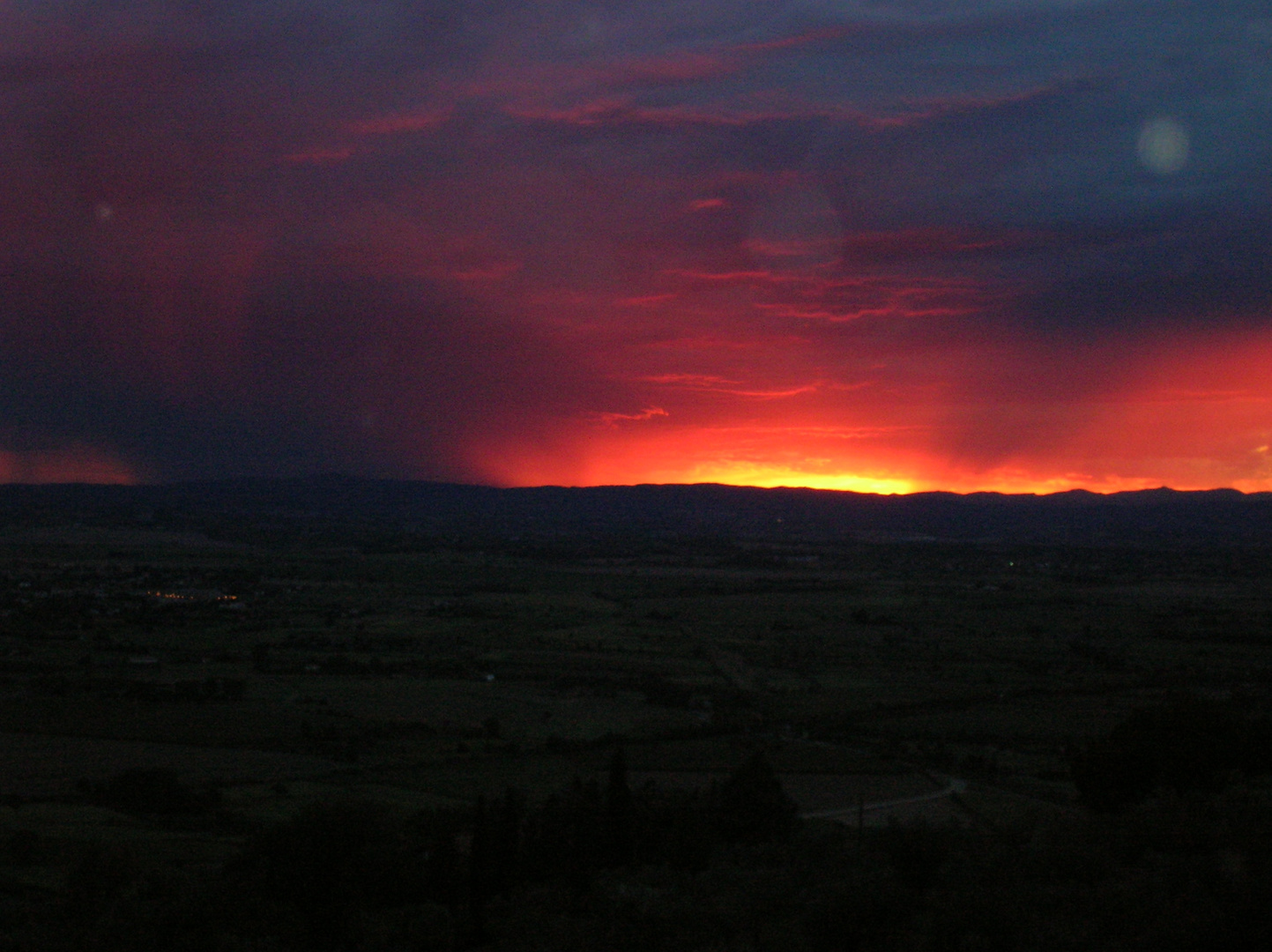 Tramonto a Cortona