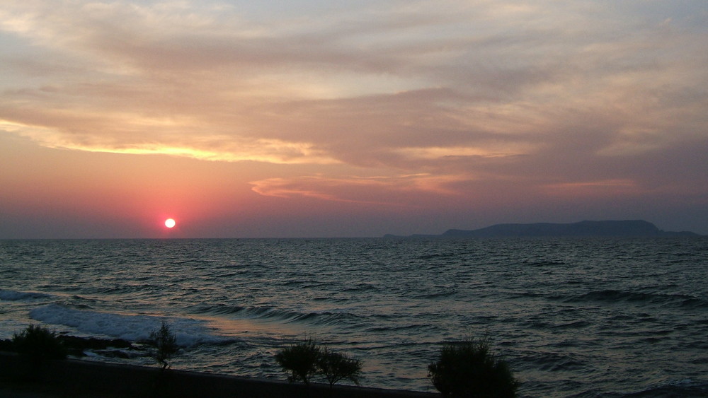 Tramonto a Creta