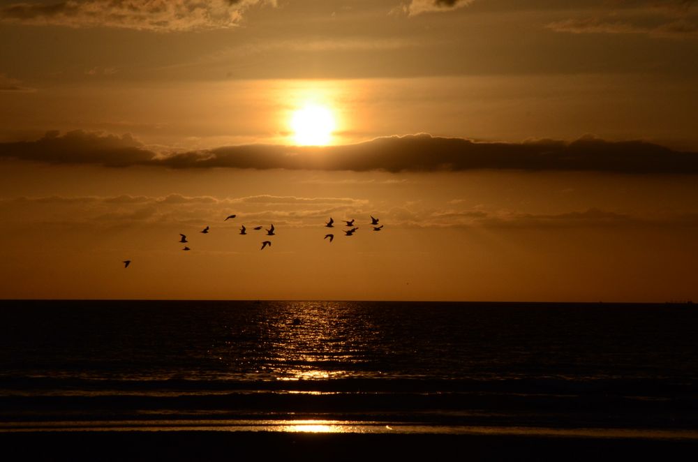 Tramonto a Deauville, Normandia...