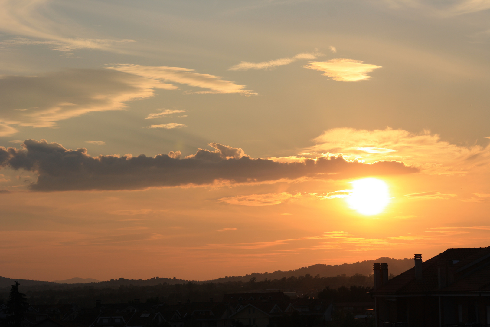 tramonto a frosinone