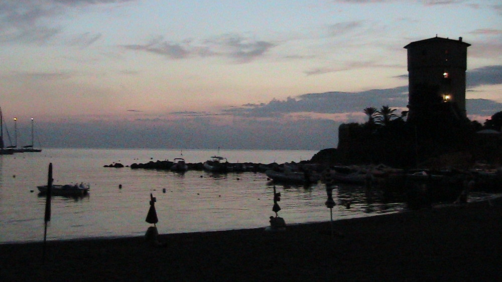 tramonto a giglio campese