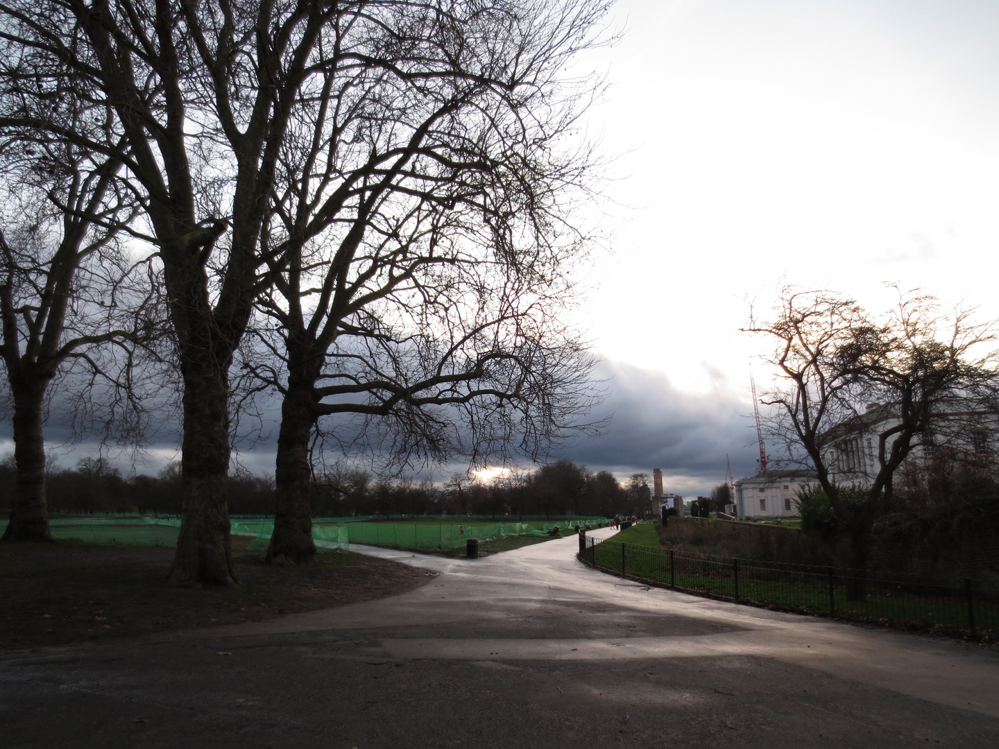 tramonto a Greenwich