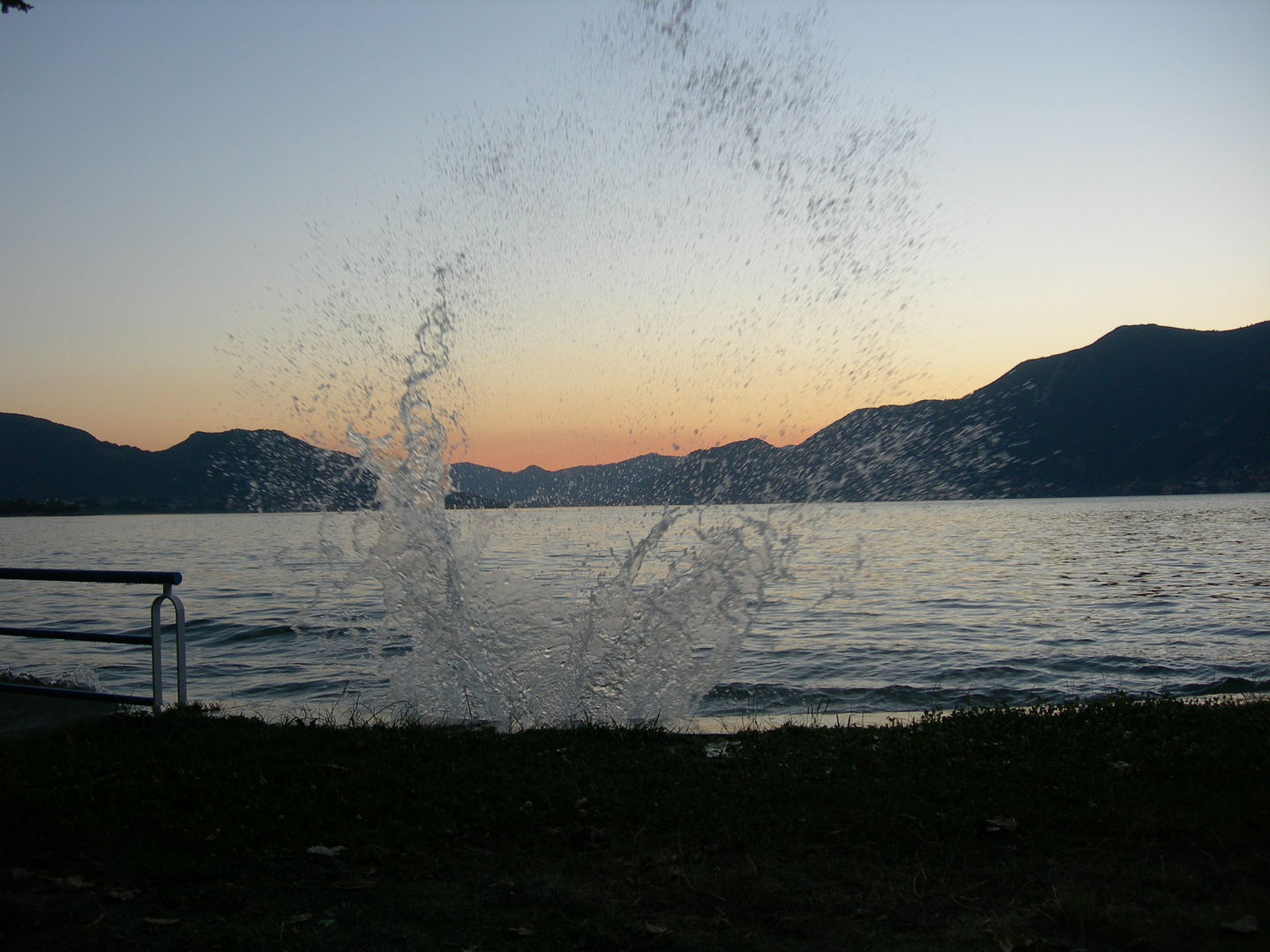 tramonto a iseo