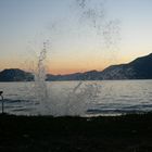 tramonto a iseo