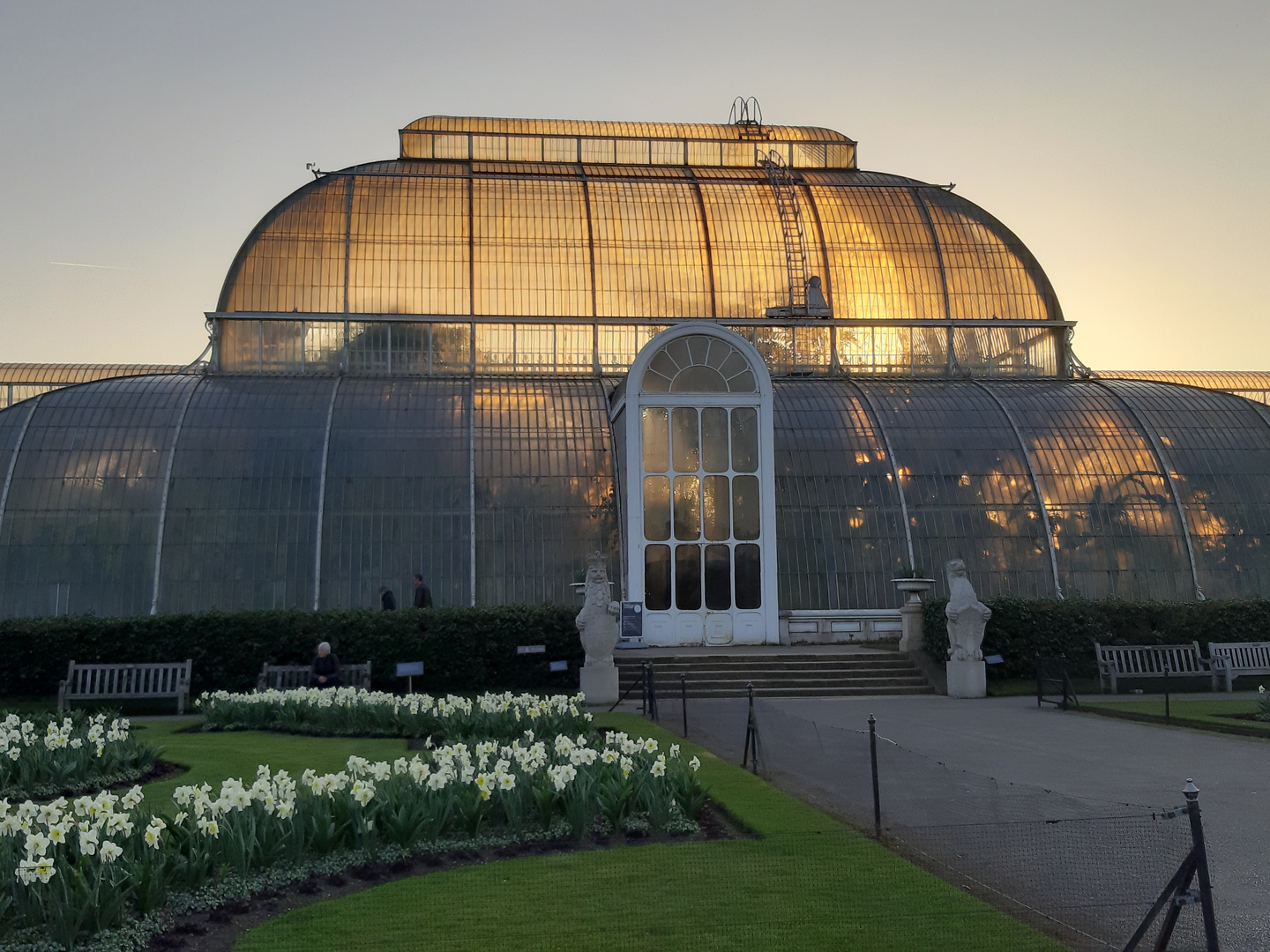 Tramonto a Kew Gardens