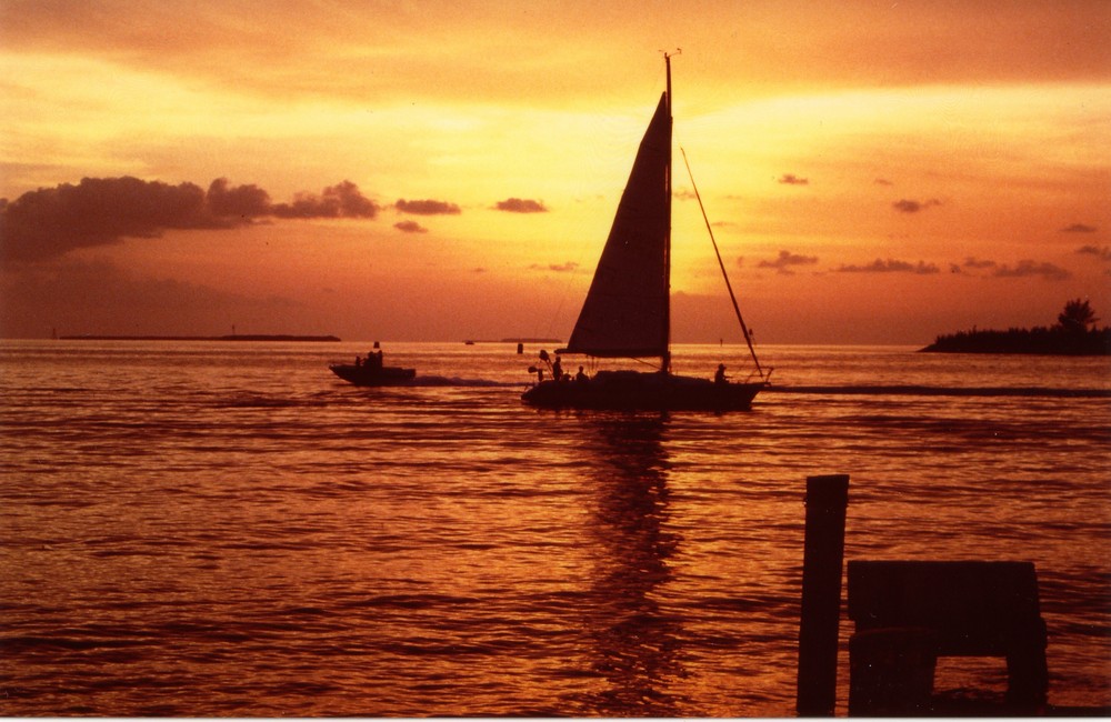 tramonto a Key West Florida