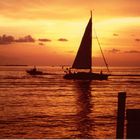 tramonto a Key West Florida