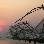 Tramonto a Kochin - Kerala ( India )