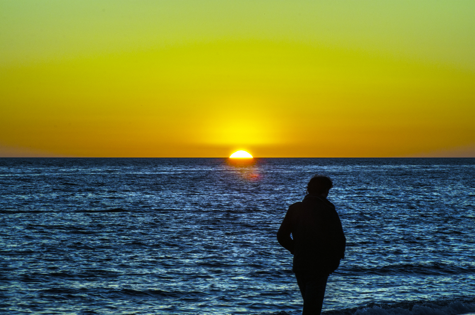 Tramonto a Ladispoli