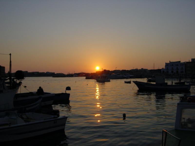 tramonto a lampedusa