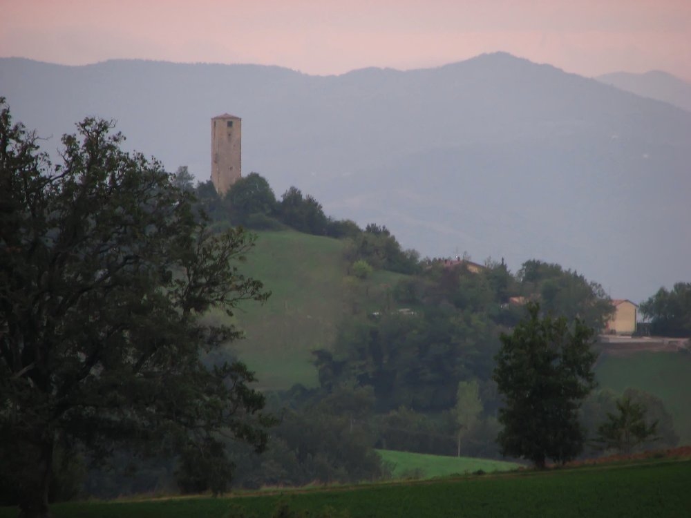 tramonto a lavacchio