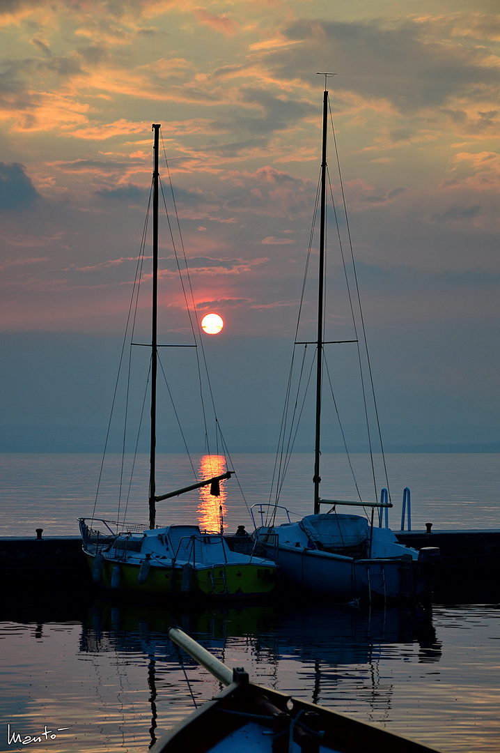 Tramonto a Lazise