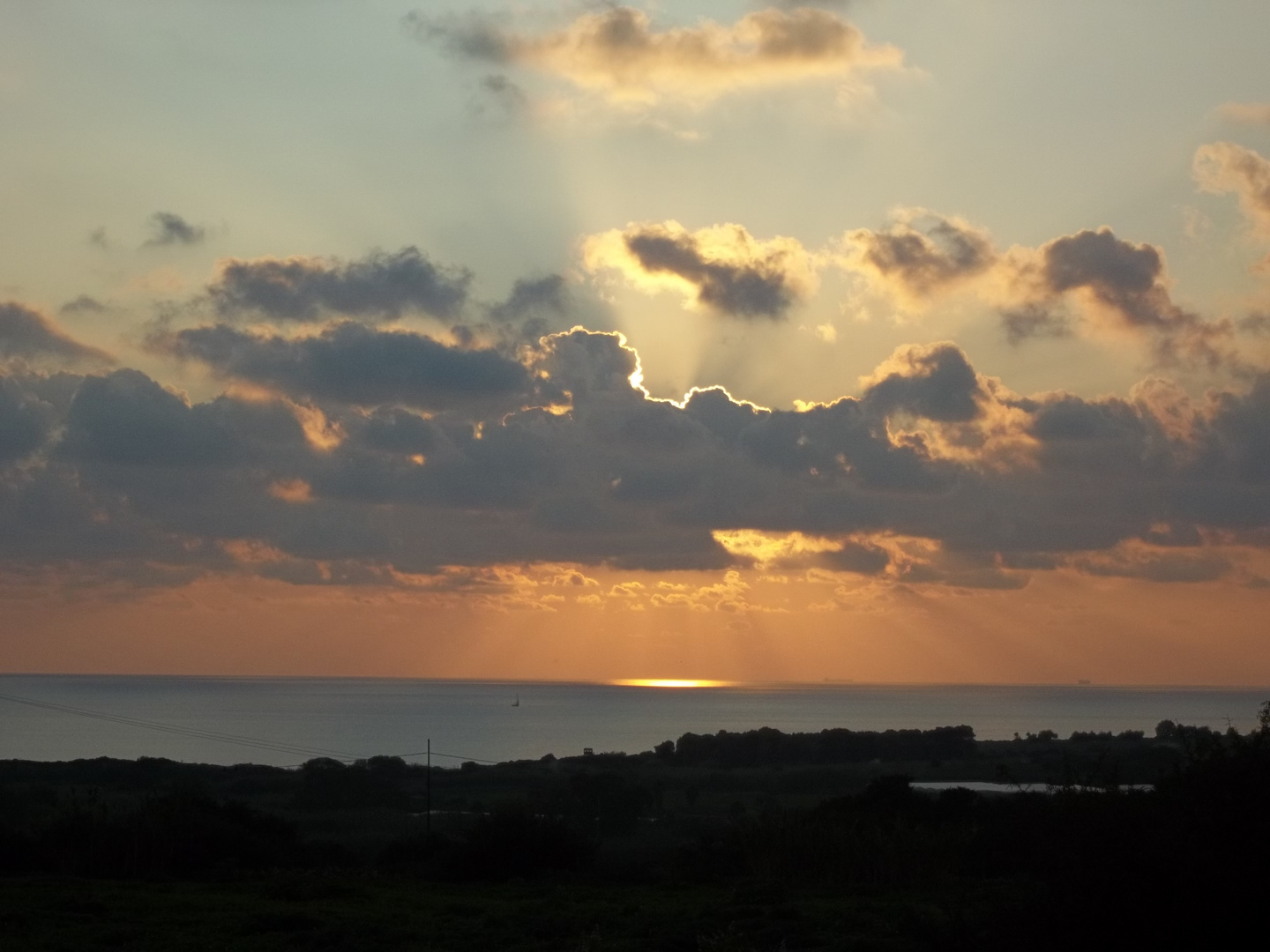 Tramonto a Marina di Ragusa