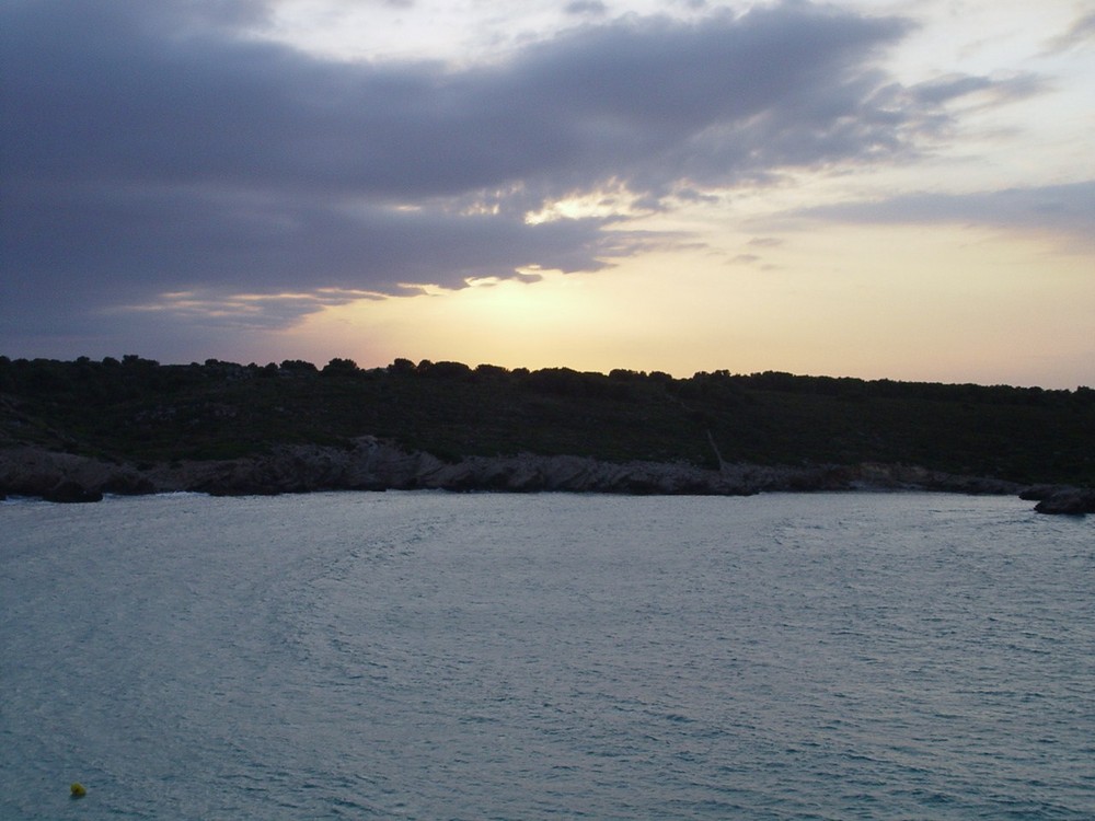 tramonto a menorca