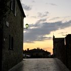 Tramonto a Monteriggione(Siena)