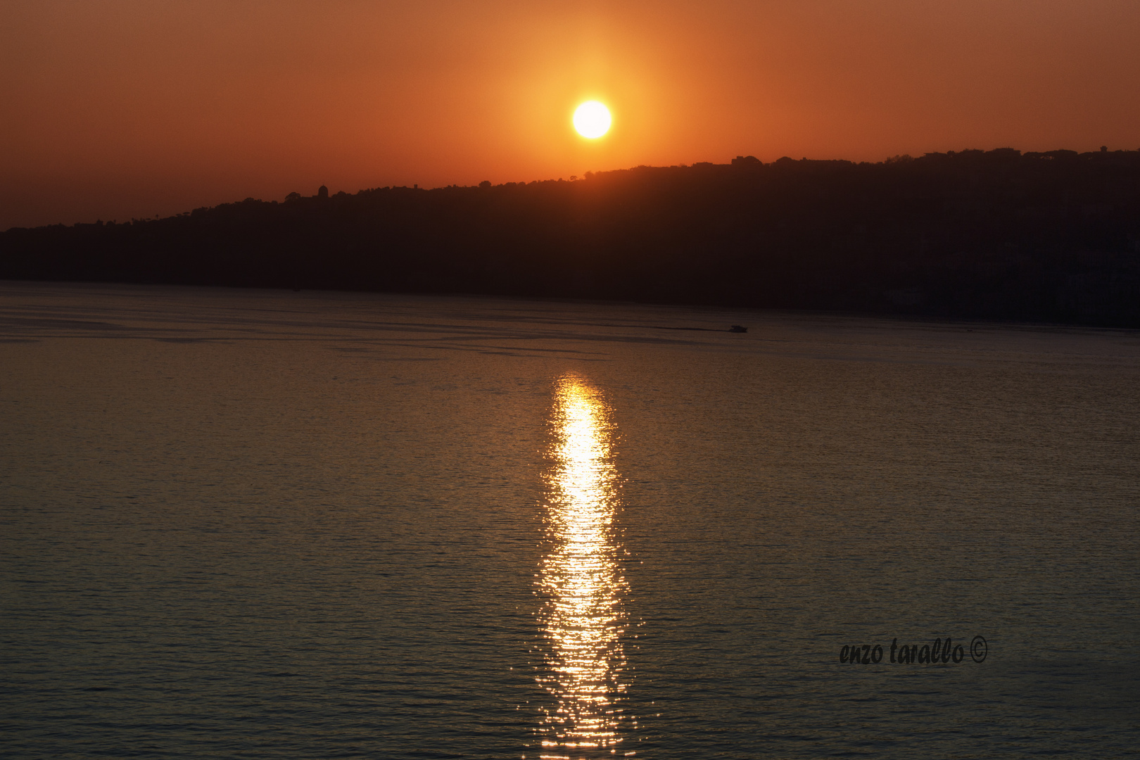 Tramonto a Napoli