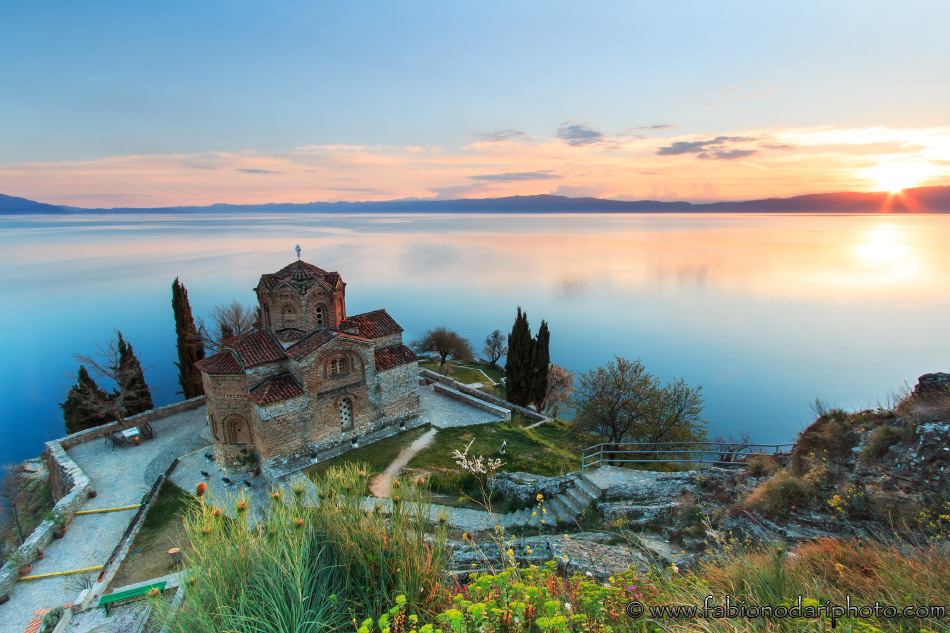 Tramonto a Ohrid
