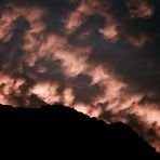 ..tramonto a pennellate..