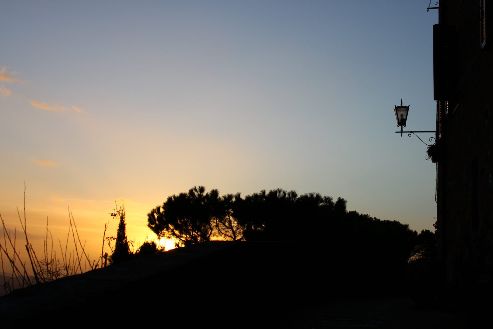 Tramonto a Pienza