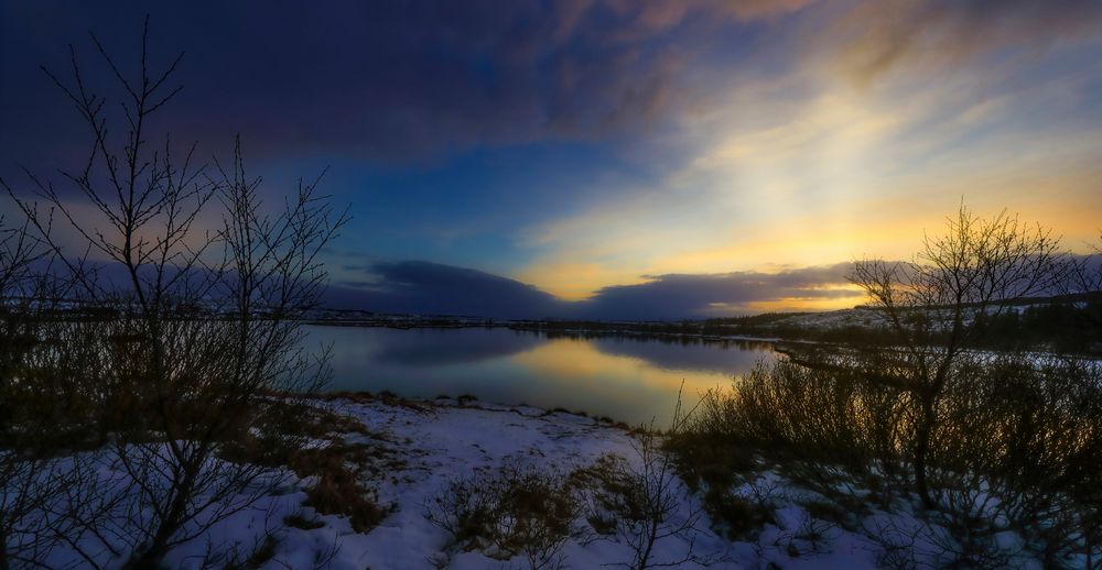 Tramonto a Pingvellir (2)