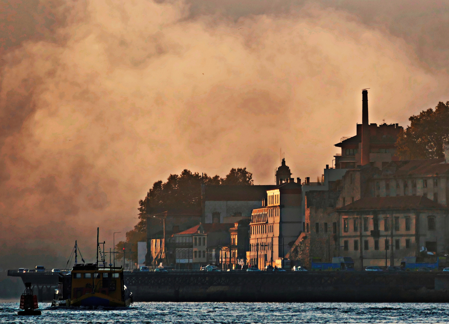 Tramonto a Porto