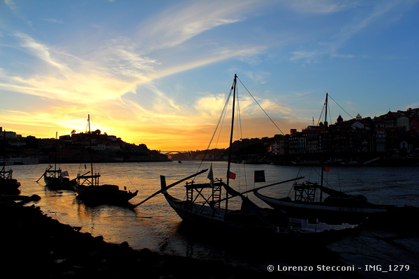 Tramonto a Porto