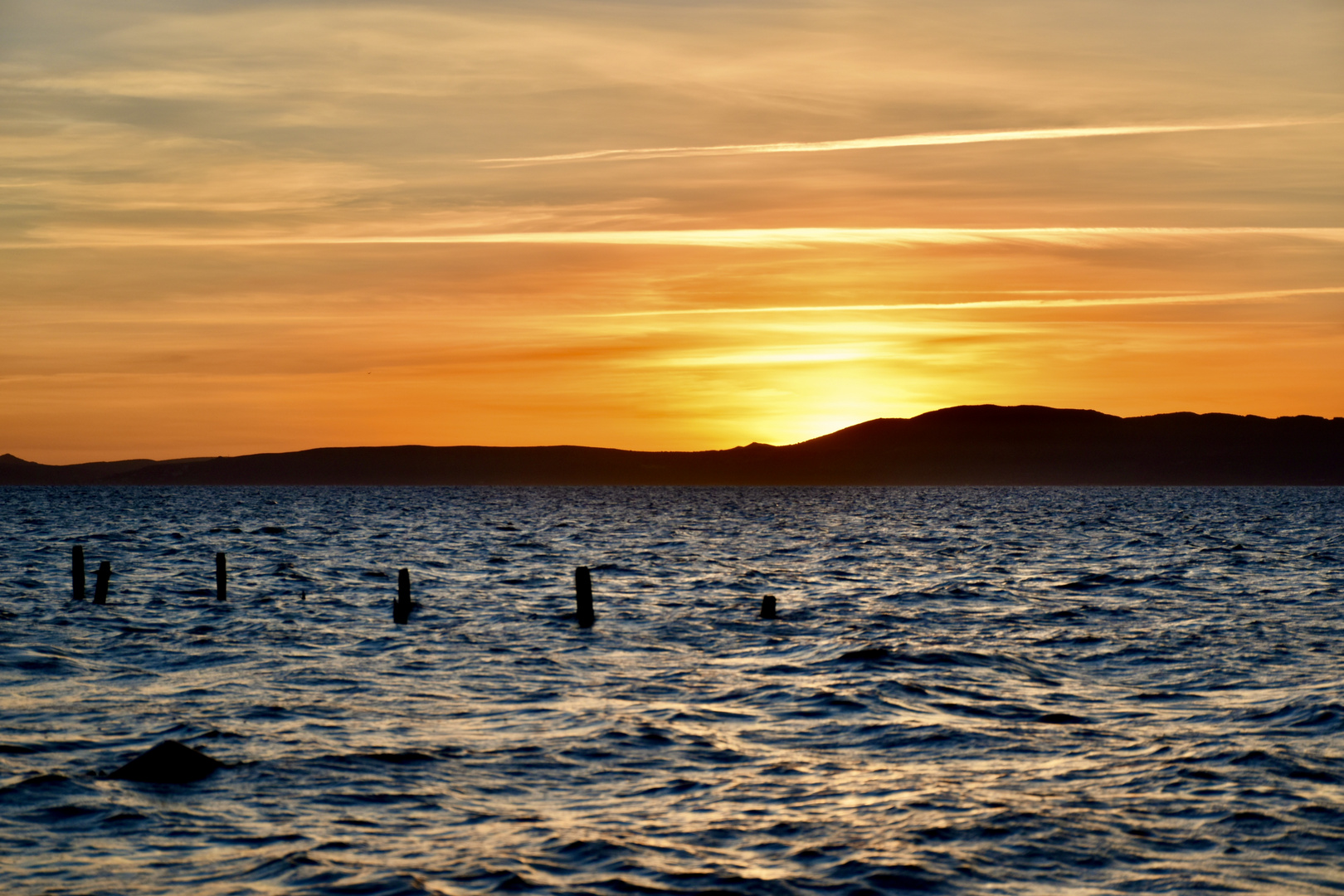 Tramonto a Porto Botte Giba Sud Sardegna 