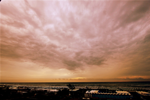 TRAMONTO A RICCIONE