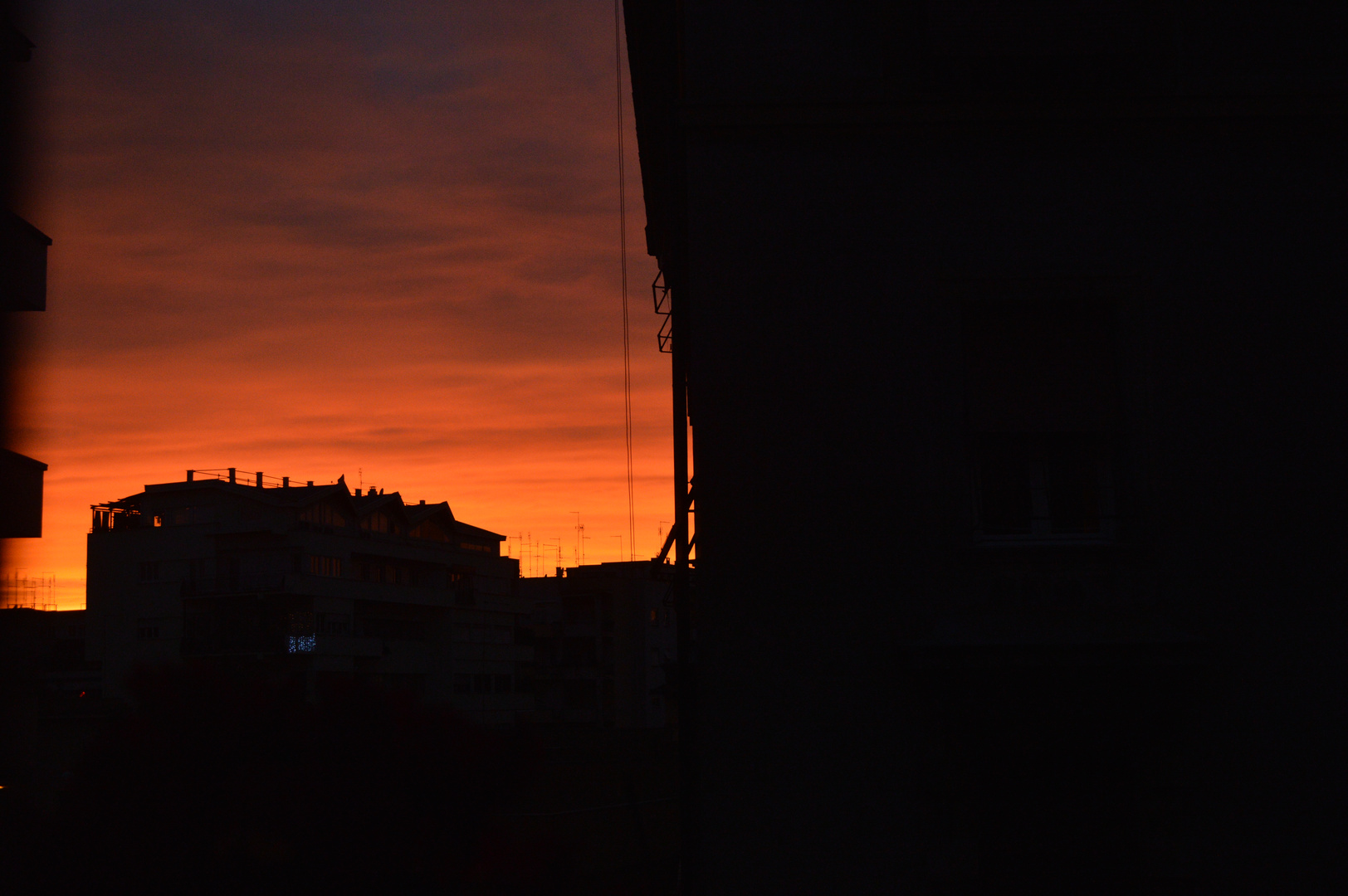 tramonto a roma