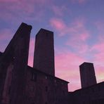 Tramonto a San Gimignano (SI)