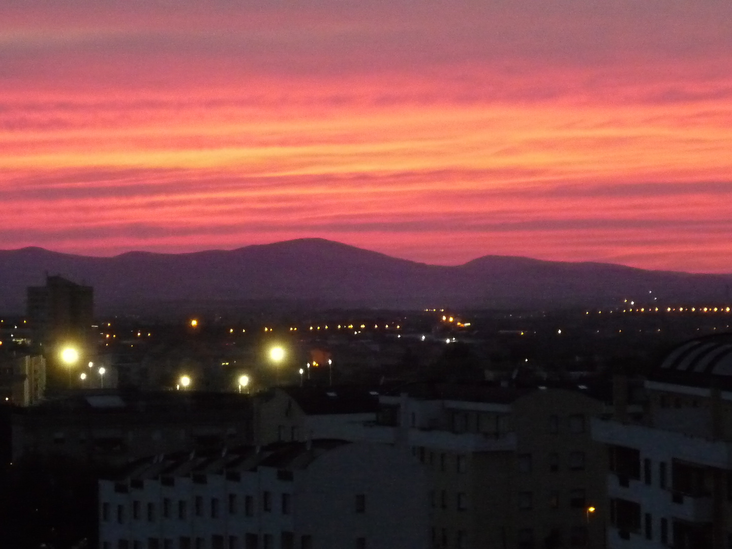 tramonto a Sassari