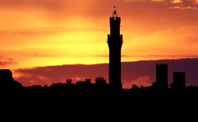 Tramonto a Siena