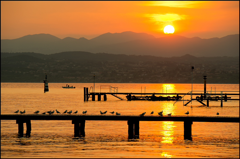 Tramonto a Sirmione